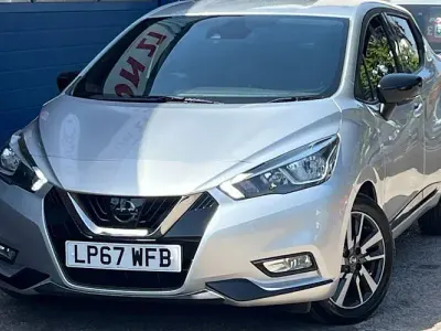 Second-hand Nissan Micra N-Connecta 90 CP (66 kW) 2018 Argintiu Hatchback
