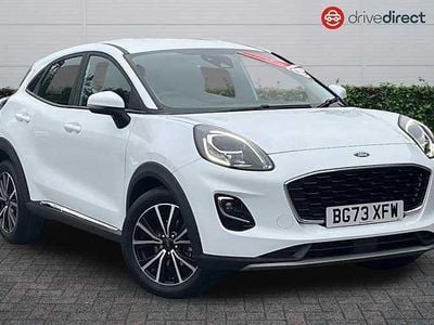 White Used 2023 Ford Puma Titanium Hatchback | £14,165 (Good price)