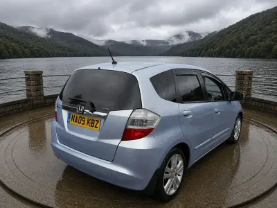 Used Honda Jazz EX 100 HP (73 kW) 2009 Blue Hatchback