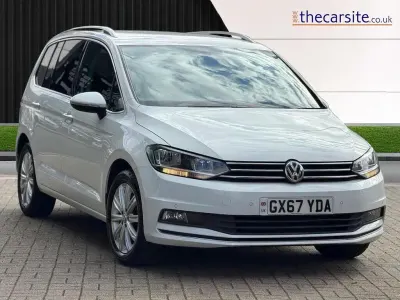Used VW Touran SEL 150 HP (110 kW) 2017 White MPV