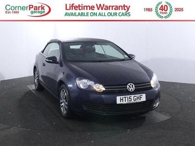 Blue Used 2015 VW Golf Cabriolet SE Cabriolet | £6,749 (Fair price)