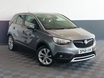 Used Vauxhall Crossland X 130 HP (95 kW) 2019 Grey SUV