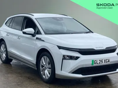 Used Skoda Enyaq iV SE L 150 kW (204 HP) 2025 White SUV