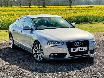 Used Audi A5 Sportback 136 HP (100 kW) 2015 Silver Hatchback
