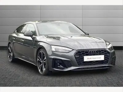 Used Audi A5 Sportback Black Edition 204 HP (150 kW) 2023 Grey Hatchback
