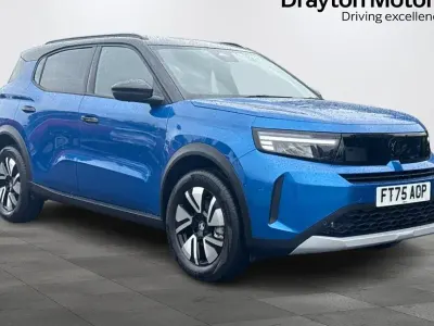 New Vauxhall Frontera Ultimate 110 HP (80 kW) 2026 Blue SUV