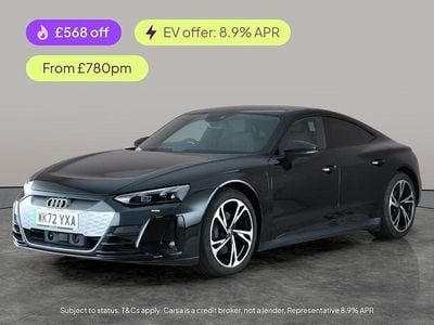 Black Used 2022 Audi e-tron GT quattro Advanced Sedan | £38,909 (Good price)