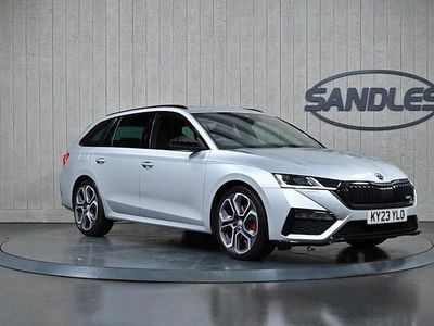 Used Skoda Octavia vRS 245 HP (180 kW) 2023 Silver Estate