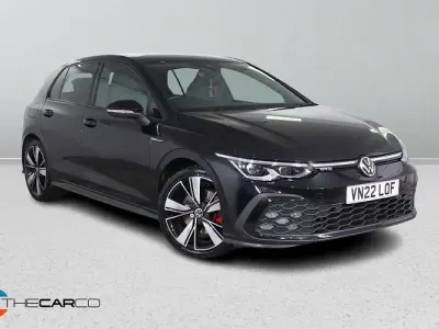 Used VW Golf VIII GTD 200 HP (147 kW) 2022 Black Hatchback
