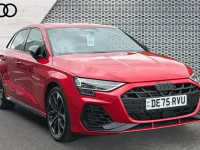 New Audi A3 Black Edition 333 HP (244 kW) 2025 Red