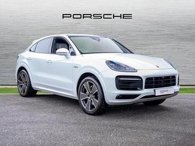 White Used 2023 Porsche Cayenne Platinum Edition SUV | £65,000 (A bit pricey)