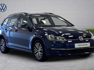 Used VW Golf VII SE 150 HP (110 kW) 2019 Blue Estate
