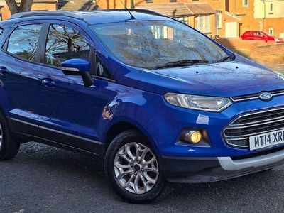 Blue Used 2014 Ford Ecosport Titanium SUV | £3,275 (Fair price)