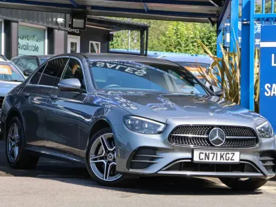Used Mercedes E300 AMG line 306 HP (225 kW) 2021 Grey Sedan