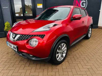 Used Nissan Juke Tekna 110 HP (80 kW) 2014 Red SUV