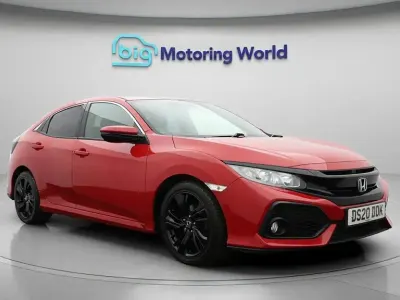 Used Honda Civic SR 126 HP (92 kW) 2020 Red Hatchback