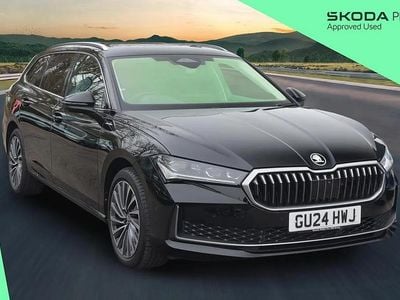 Used Skoda Superb LAURIN & KLEMENT 190 HP (139 kW) 2024 Midnight black metallic Estate