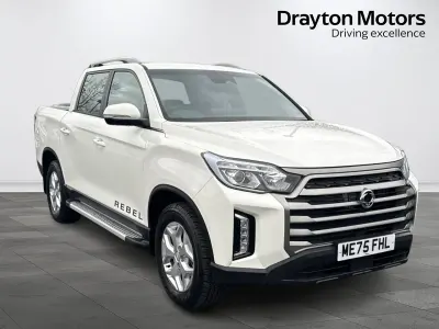 New KGM Musso 202 HP (148 kW) 2026 White Pickup