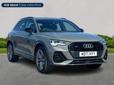 Używany Audi Q3 Black Edition 2022 Szary SUV