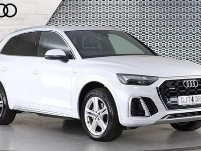 White Used 2024 Audi Q5 S-Line SUV | £34,895 (Fair price)