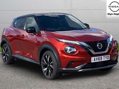 Red Used 2019 Nissan Juke Tekna+ SUV | £12,746 (Fair price)