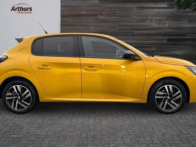 Yellow Used 2022 Peugeot 208 Allure Premium Hatchback | £14,795 (Fair price)
