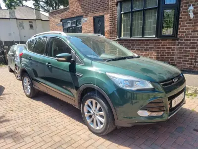 Used Ford Kuga Titanium 150 HP (110 kW) 2016 Green SUV