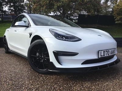 Used Tesla Model 3 Long Range AWD 366 kW (498 HP) 2020 White Sedan
