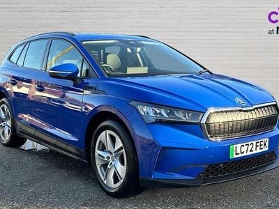 Blue Used 2022 Skoda Enyaq iV ecoSuite SUV | £16,767 (Fair price)