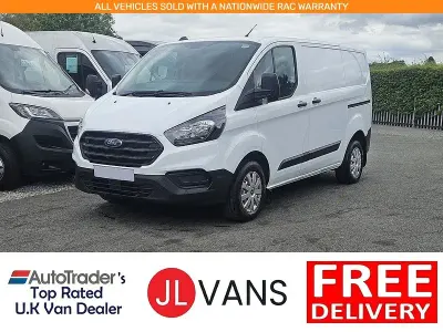 Used Ford Transit Custom 105 HP (77 kW) 2023 White Van