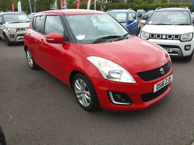 Used Suzuki Swift SZ4 94 HP (69 kW) 2016 Red Hatchback
