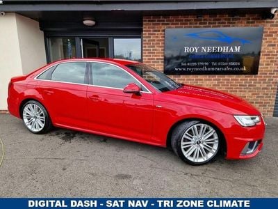 Red Used 2019 Audi A4 S-Line Sedan | £9,990 (Good price)