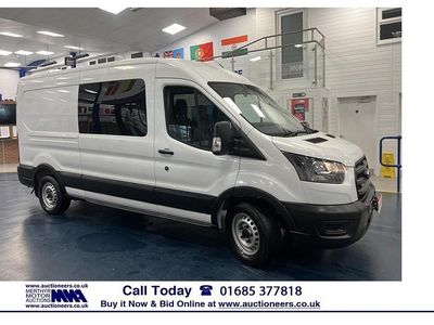 Used Ford Transit 130 HP (95 kW) 2022 White Van