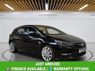 Used Vauxhall Astra Edition 145 HP (106 kW) 2021 Black Hatchback