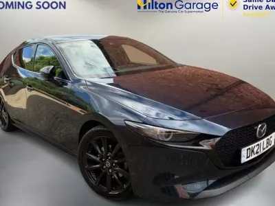 Used Mazda 3 Inclusive 180 HP (132 kW) 2021 Blue Hatchback