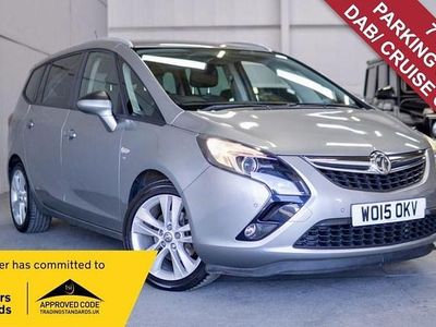 Used Vauxhall Zafira Tourer SRi 140 HP (102 kW) 2015 Silver MPV