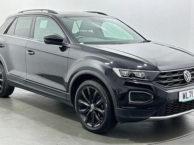 Black Used 2021 VW T-Roc Black Edition SUV | £16,602 (Fair price)