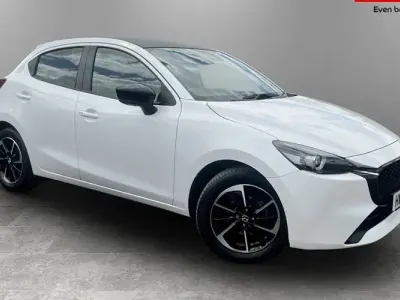 Used Mazda 2 Homura-Aka 90 HP (66 kW) 2023 White Hatchback