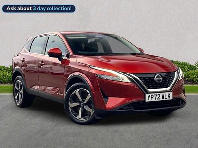 Used Nissan Qashqai Acenta Premium 190 HP (139 kW) 2022 Red SUV