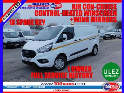 Used Ford Transit Custom Trend 130 HP (95 kW) 2022 White Van