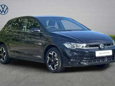 New VW Polo R-line 115 HP (84 kW) 2025 Black Hatchback