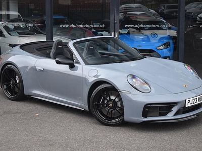 Arctic grey Used 2023 Porsche 911 Carrera Cabriolet Cabriolet | £109,990