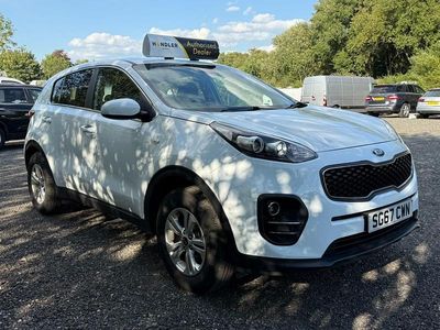 White Used 2017 Kia Sportage SUV | £7,665 (Fair price)