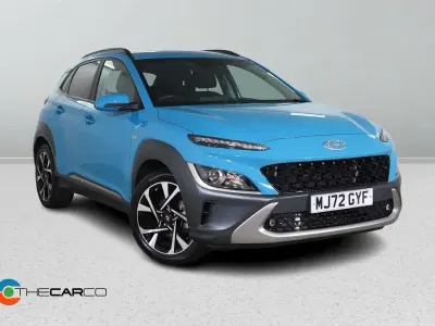 Used Hyundai Kona Premium 120 HP (88 kW) 2022 Blue SUV