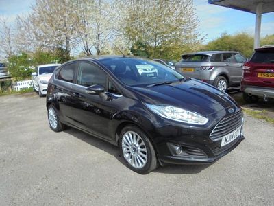 Used Ford Fiesta Titanium 75 HP (55 kW) 2014 Black Hatchback