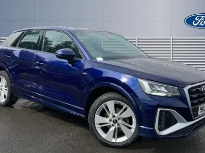 Used Audi Q2 S-Line 150 HP (110 kW) 2023 Blue SUV