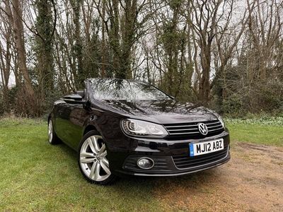 Used VW Eos Sportline 2012 Black Cabriolet
