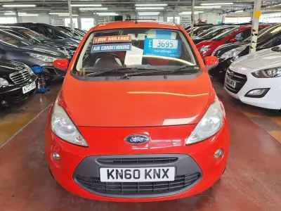 Used Ford Ka Zetec 69 HP (50 kW) 2010 Red Hatchback