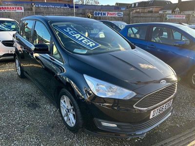 Used Ford Grand C-Max Zetec 120 HP (88 kW) 2017 Black MPV