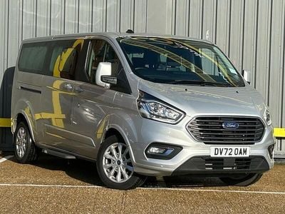 Silver Used 2022 Ford Tourneo Custom Titanium Van | £20,595 (Super price)